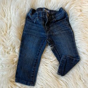 Baby girl dark denim jeans